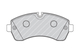 DISC BRAKE LINING FRONT WHEEL SPRINTER 906